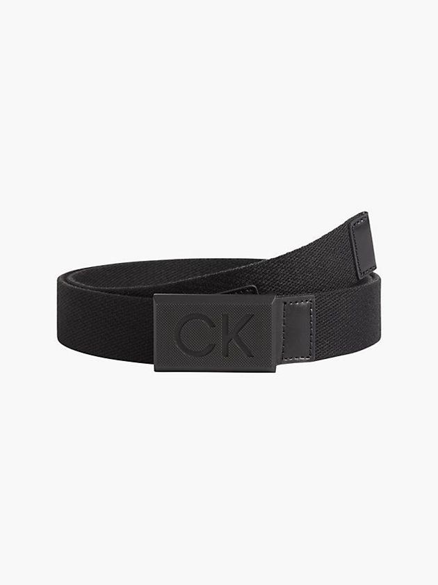 Calvin Klein USA Webbing Mens Belt Black 0917652-FI